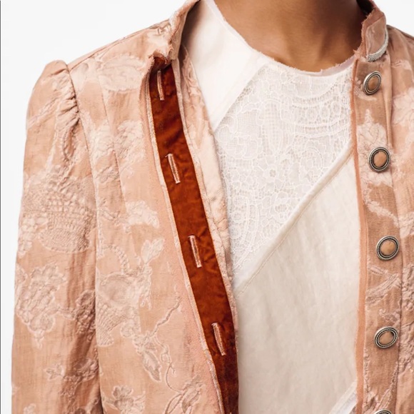 New Zara Limited Edition Jacquard Jacket - Picture 5 of 6